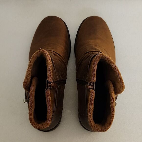 BARETRAPS Women's Selyna Brown Faux Fur Ankle Boot Casual Everyday 7.5M - Picture 6 of 8